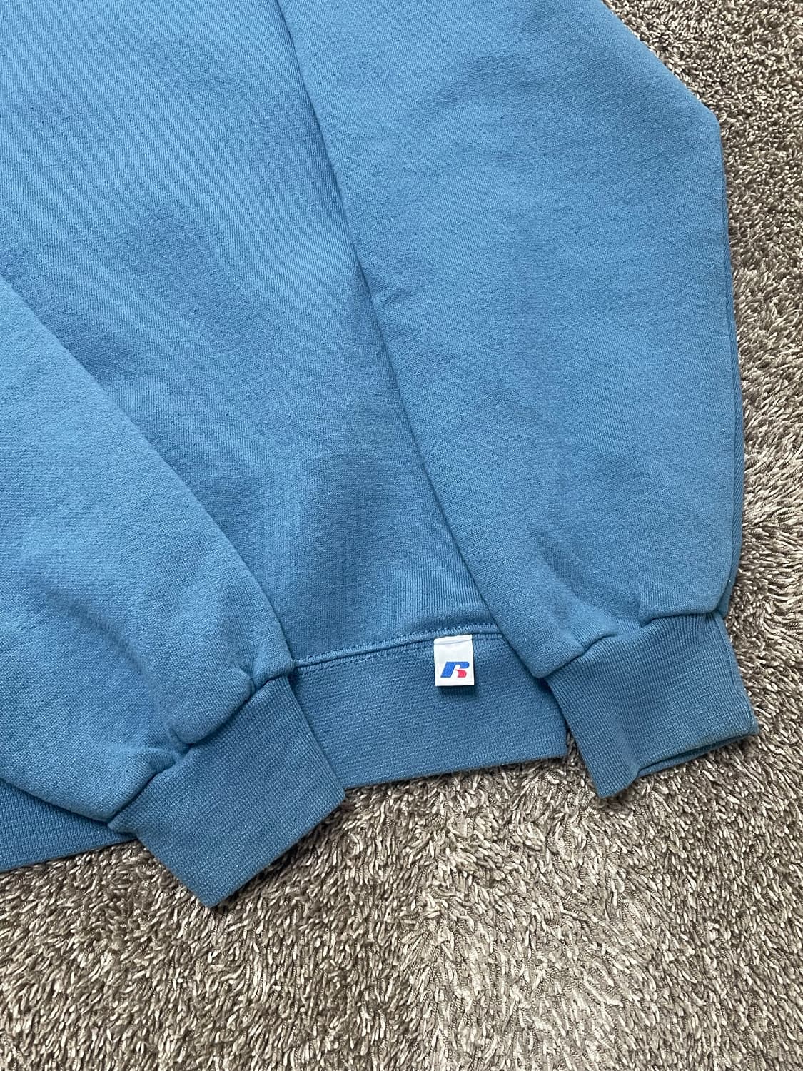 00s russell athletic sweat 러셀스웻 페르시안블루 상품이미지3