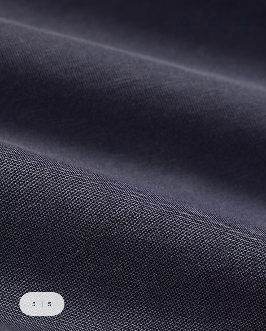 RRL 가먼트 다이 포켓 티셔츠 블루 상품이미지5