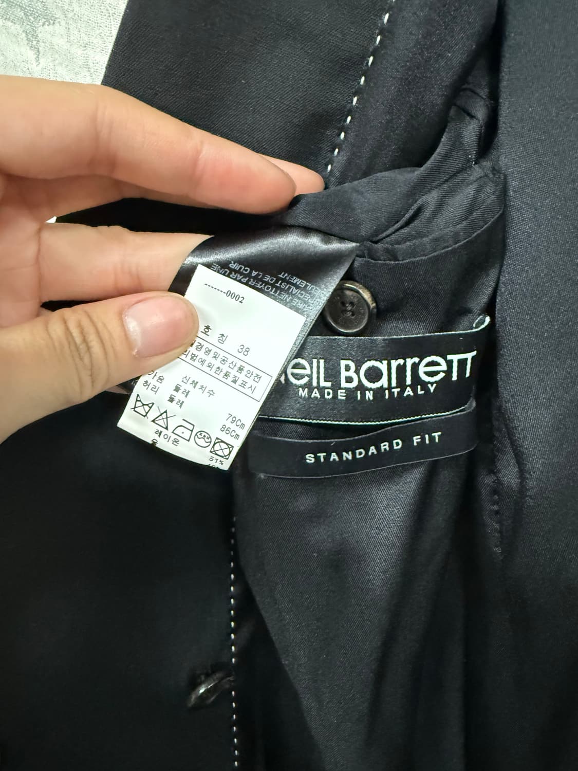 닐바렛 가죽 더블 기믹 슬리브리스 코트 상품이미지4