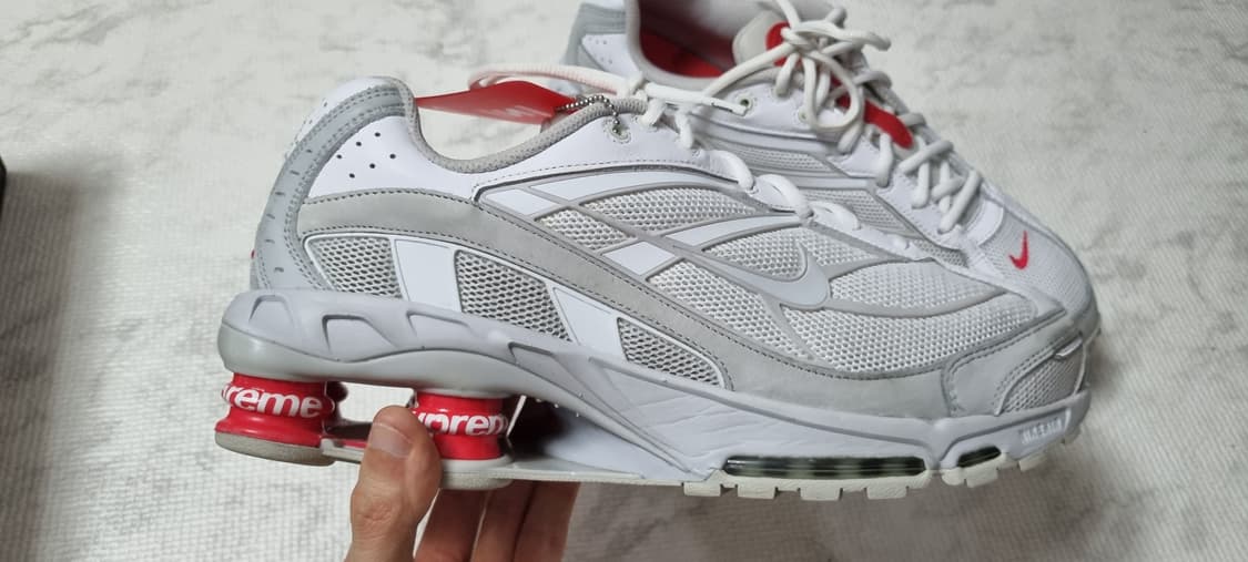 나이키 슈프림 샥스 라이드 2 sp 화이트 290 상품이미지3