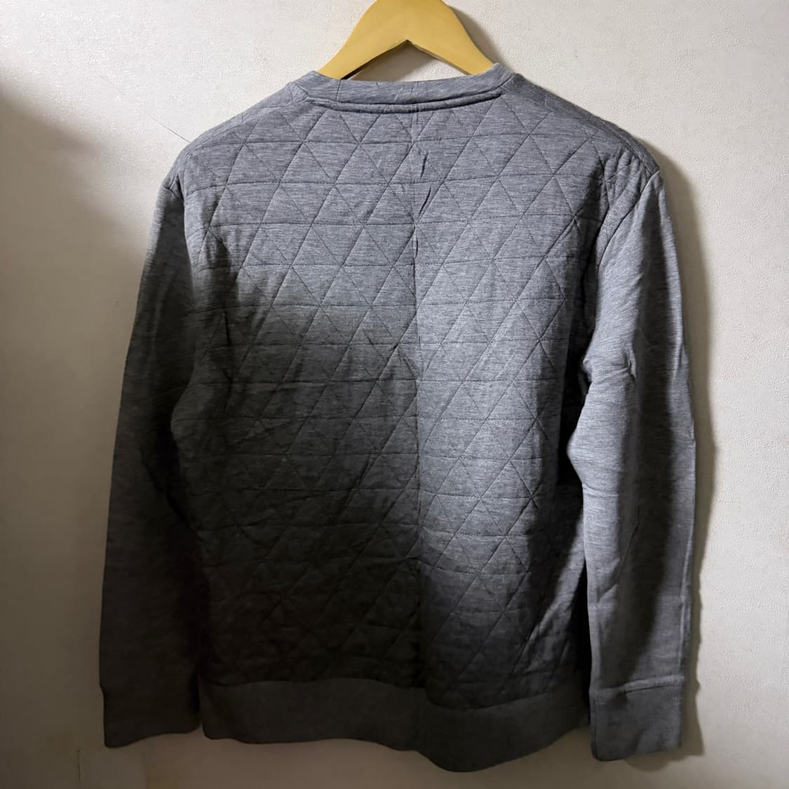 닐바렛 남성 누빔 맨투맨 S (남성 95-100정도) 상품이미지5