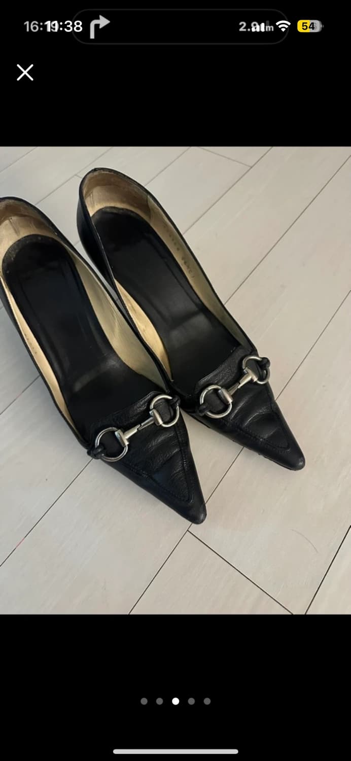 구찌 정품 스틸레토 펌프스 상품이미지3