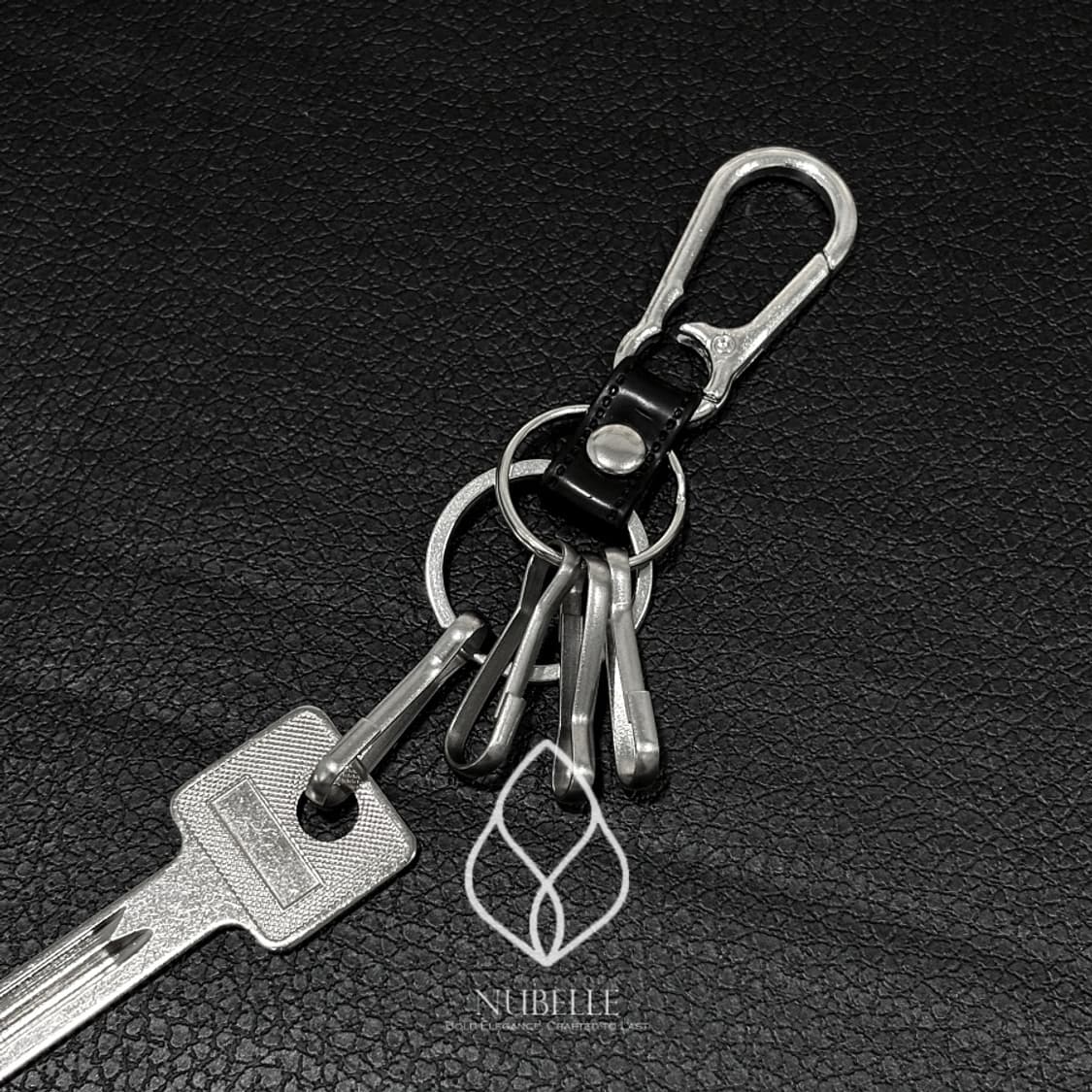 🌗 Key pendant steel keyring / 라지 열쇠 키링 상품이미지5