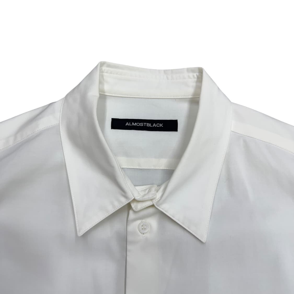 올모스트블랙 암프린트 셔츠 made in JAPAN (M)    상품이미지8