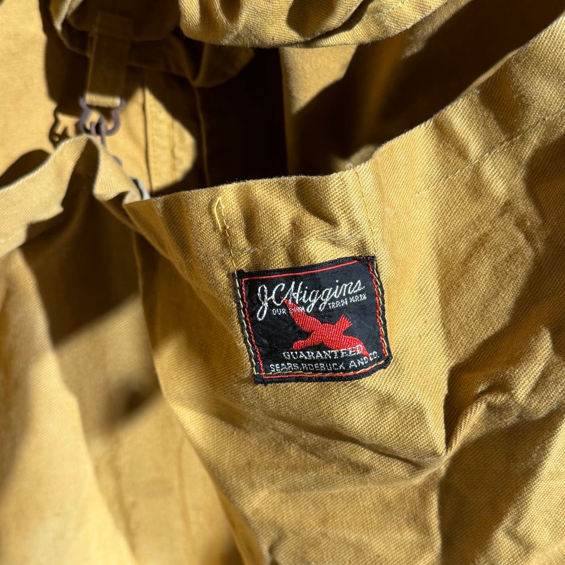 USA 50s 시어스 덕캔버스 헌팅 자켓 L 콘마르 체인지퍼 상품이미지5