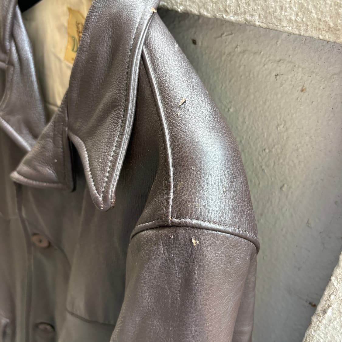 60’s deerwear 사슴가죽 코트 made in u.s.a 상품이미지6