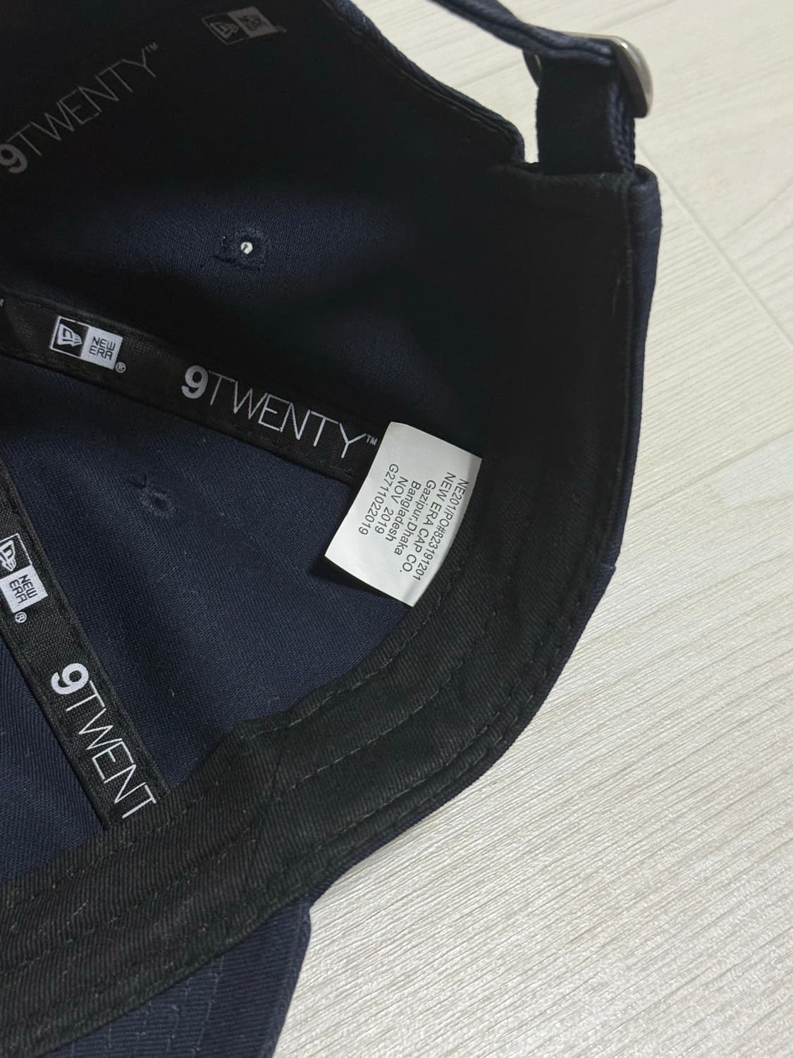 뉴에라 X 아이디어 콜리어 캡 네이비 상품이미지3