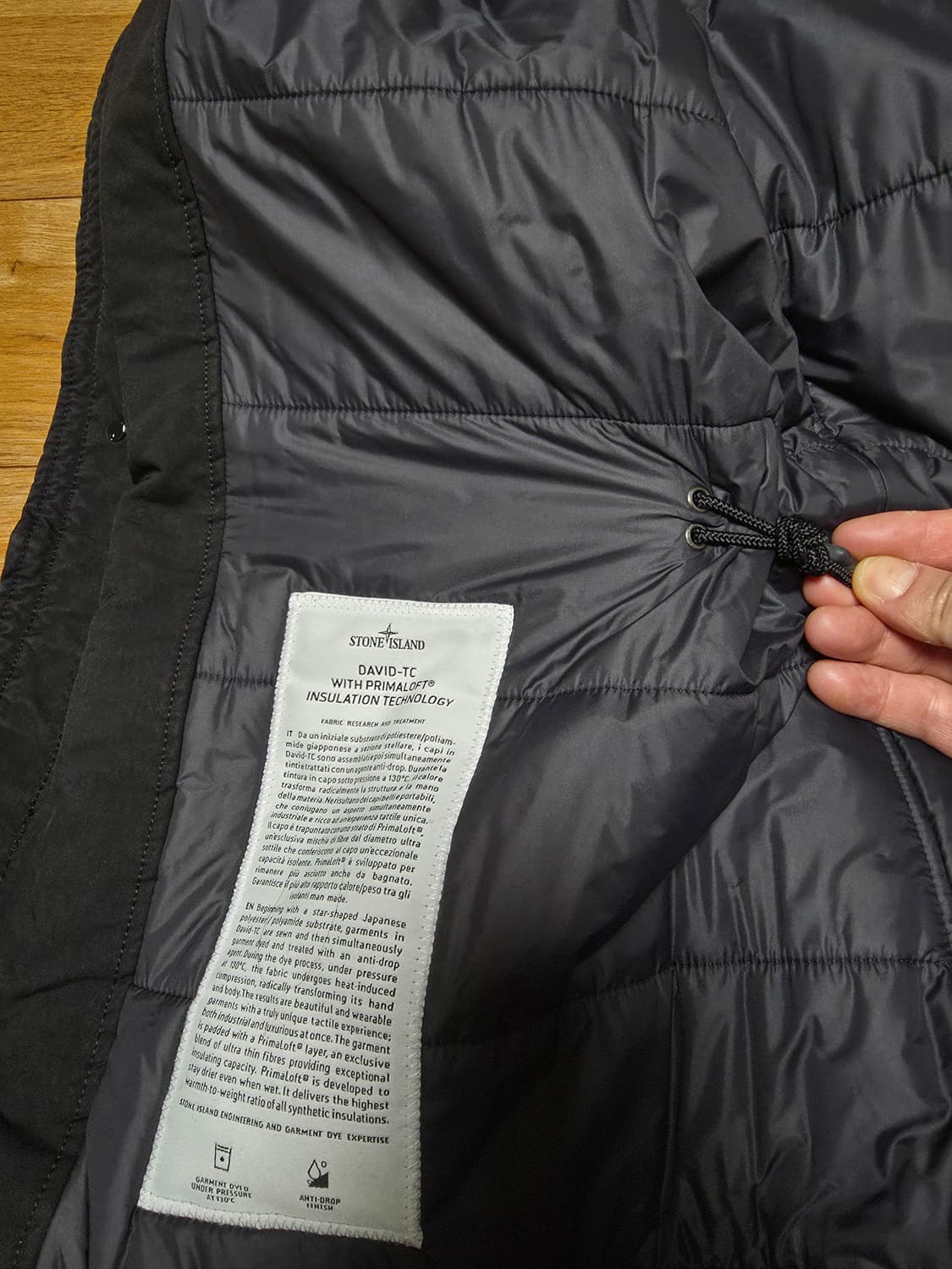 스톤아일랜드 david tc 프리마로프트 자켓 상품이미지4
