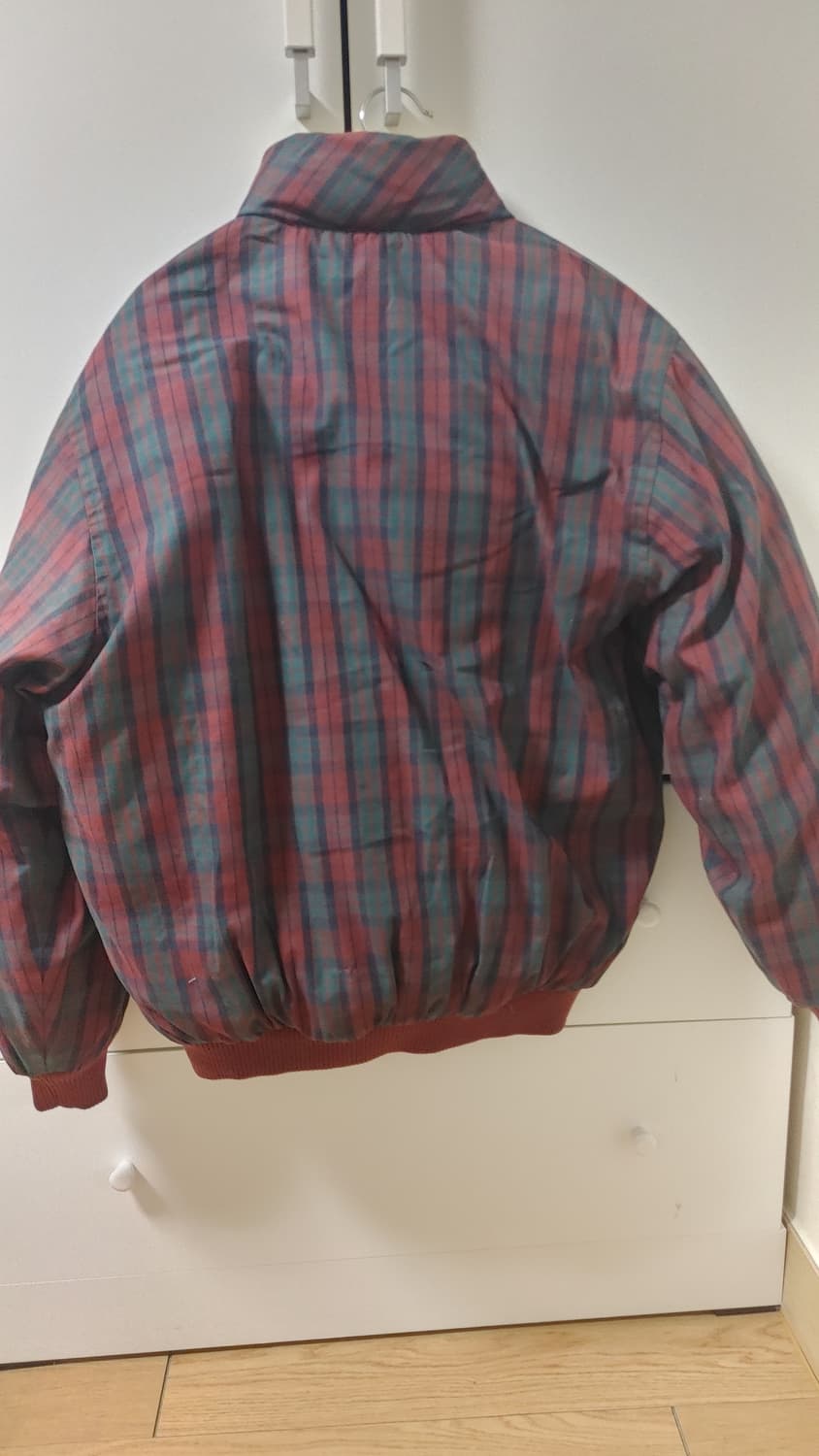 라코스테 서광 체크 봄버 상품이미지2