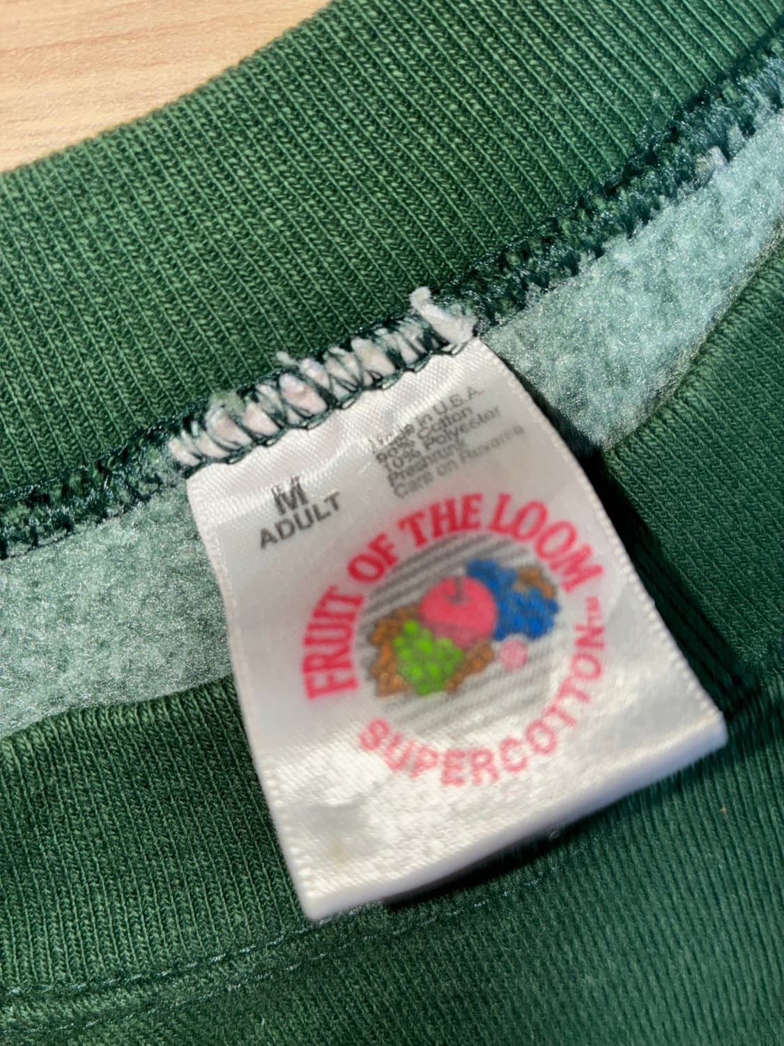 90s Fruit of the Loom sweat 상품이미지2