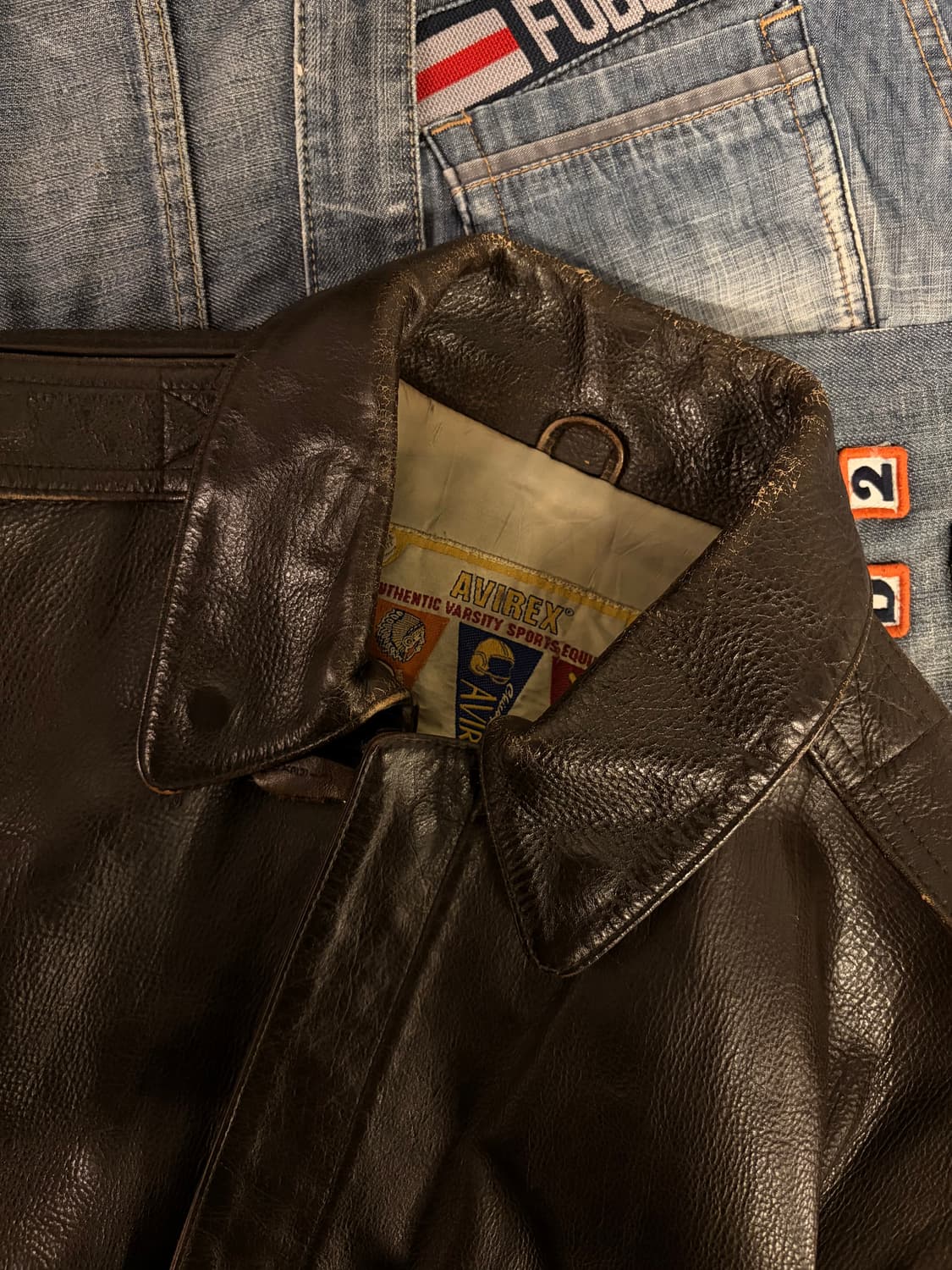 (정품/XXL)아비렉스 A-2 자켓 a1 상품이미지5