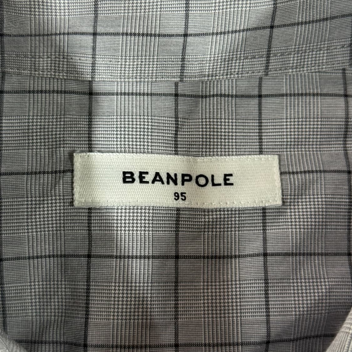 [M] 빈폴 여름용 얇은 체크 긴팔 셔츠 남방 상품이미지6