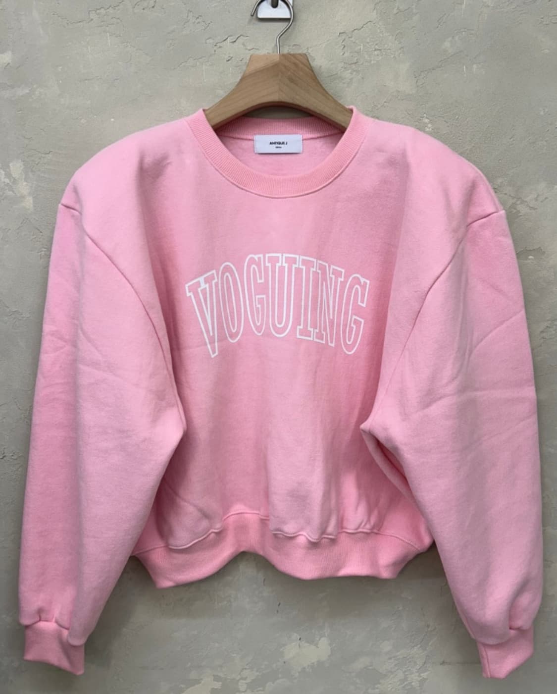 엔티크제이 자체제작 보깅 맨투맨 핑크 상품이미지9