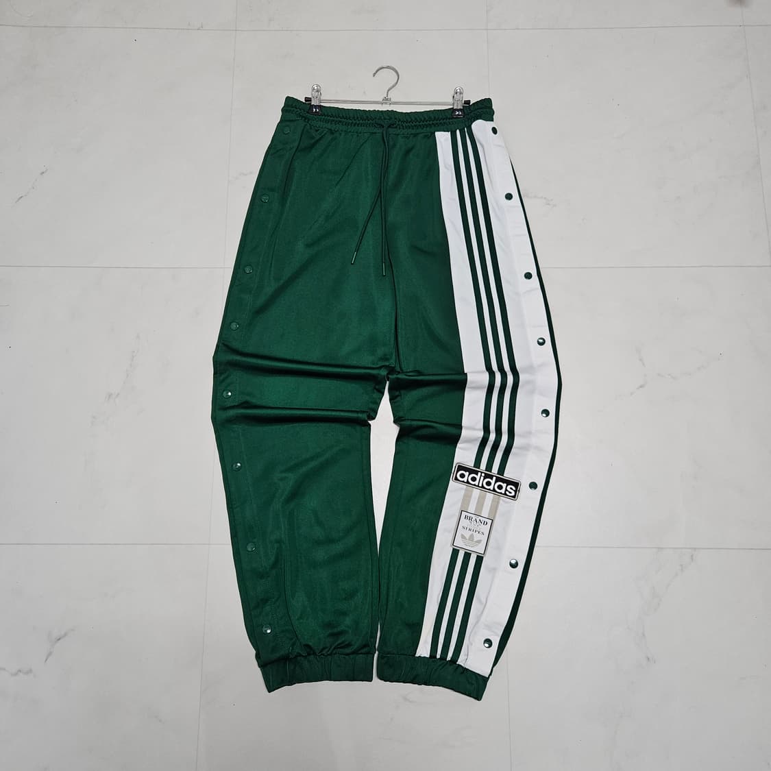S 아디다스 아디브레이크 그린 사이드버튼 트랙팬츠 상품이미지1