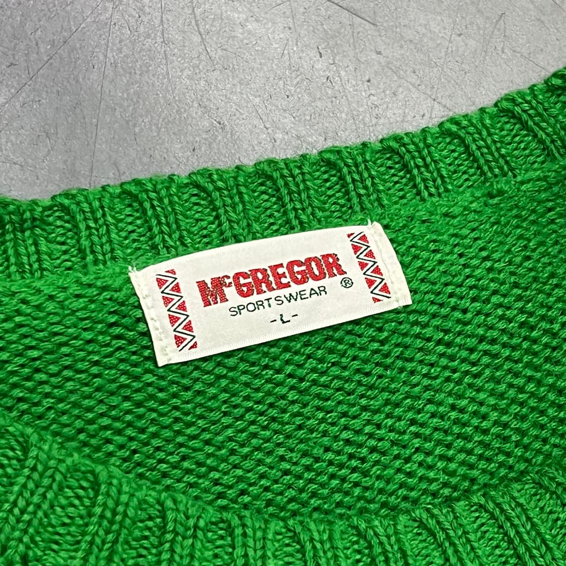  맥그리거 꽈배기 니트 y15429 상품이미지6