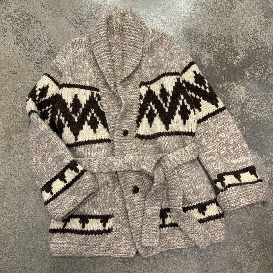 빈티지 헤비 로브 코위챤 상품이미지1