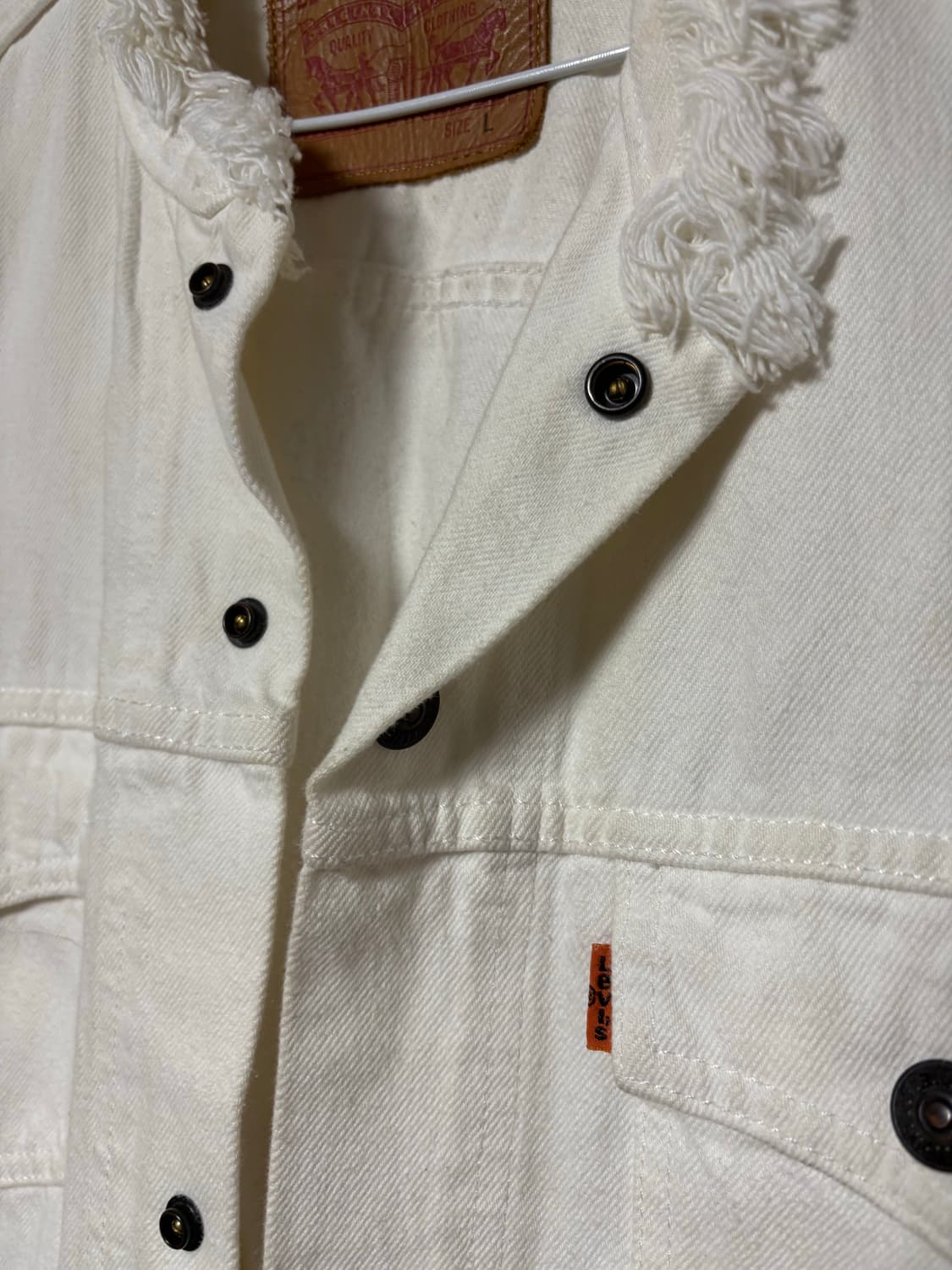 Levis 리바이스 오렌지 탭 데미지드 자켓 상품이미지2