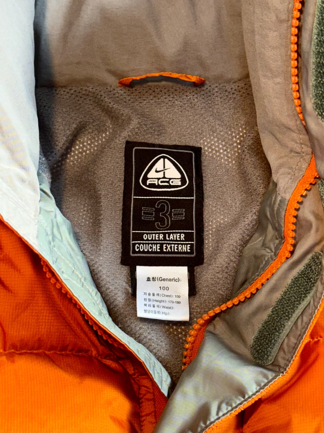 90-00s 나이키 ACG 구스 다운 자켓 패딩 상품이미지4