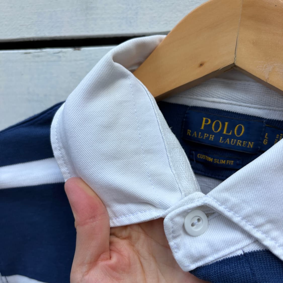 Polo 폴로 스트라이프 럭비티 롱슬리브 상품이미지3
