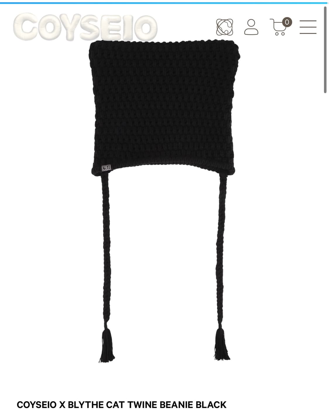 Coyseio X Blythe Cat 비니 상품이미지1