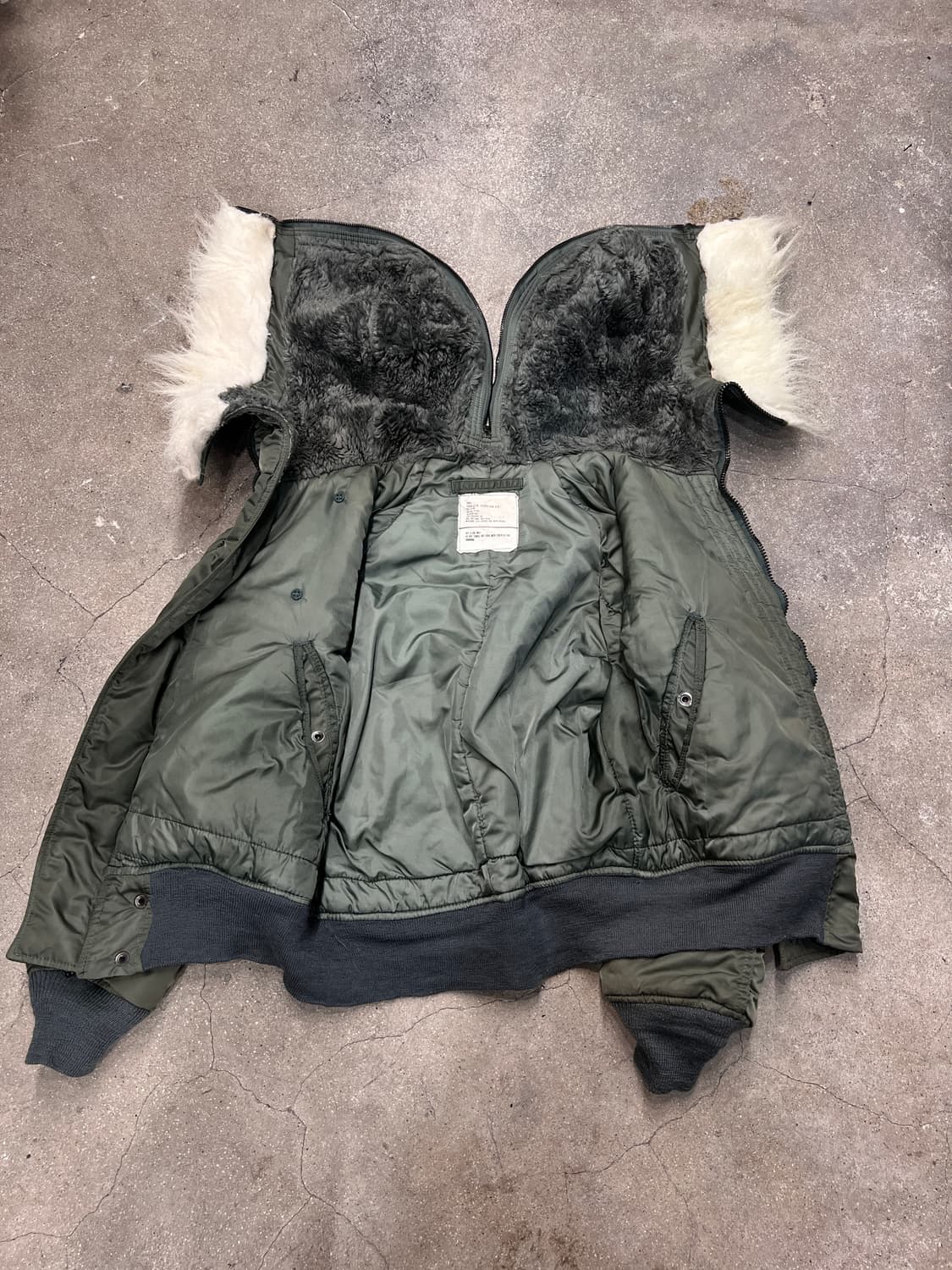 80‘s US Army HOOD N-2B E.C.W 파카 상품이미지8