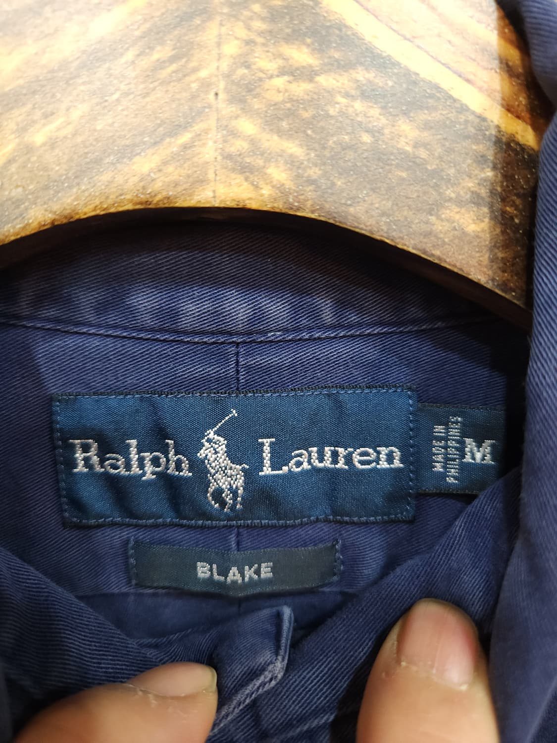  폴로 랄프로렌 네이비 옥스포드 셔츠
​
 상품이미지3