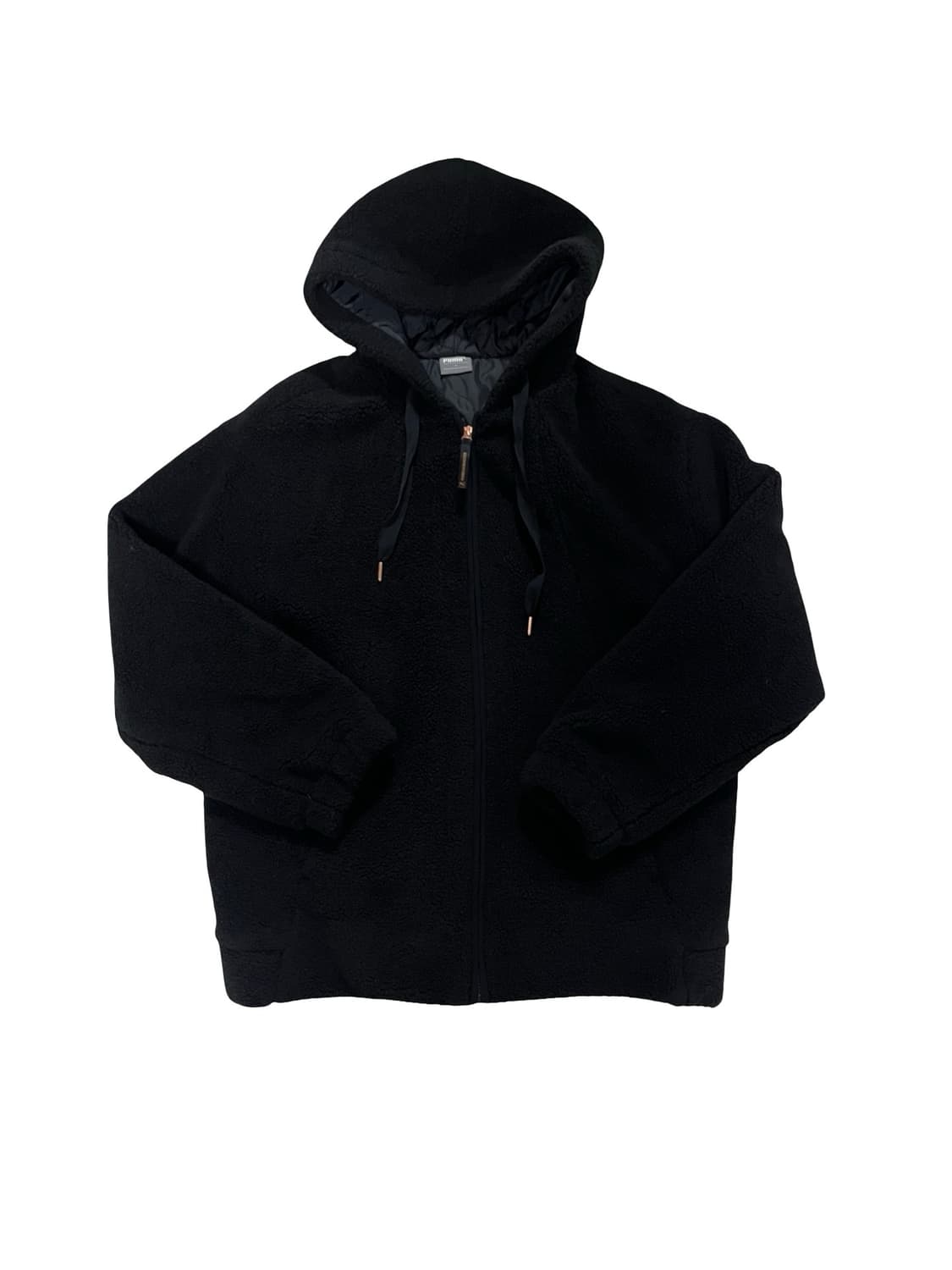 (새상품) 푸마 후리스 후드집업 XL 검정 상품이미지1