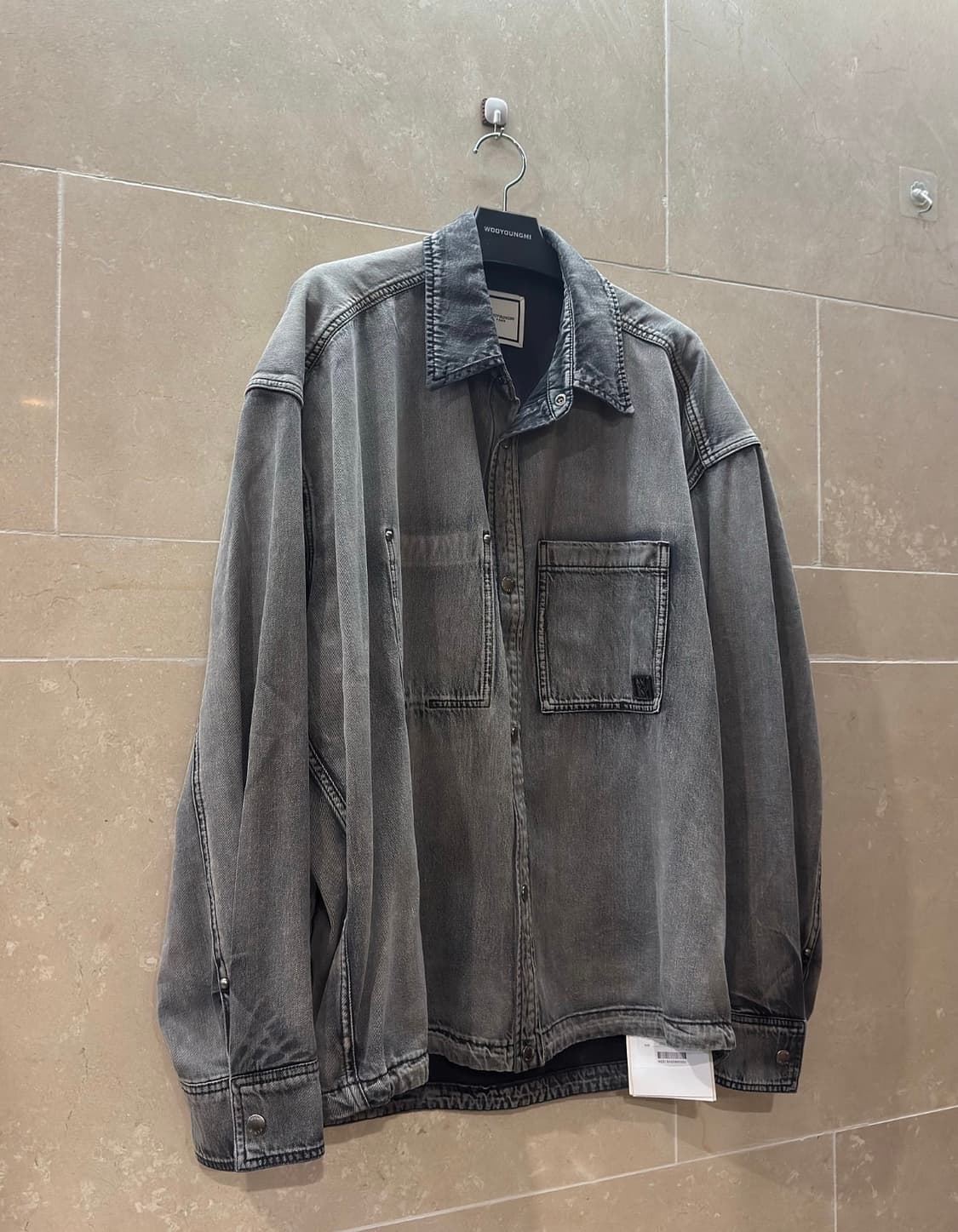 25ss우영미 그레이데님셔츠 48 상품이미지2