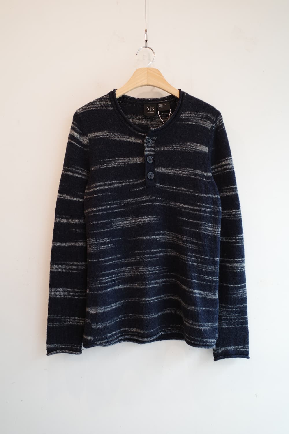 ARMANI EXCHANGE 아르마니 헨리넥 롱슬리브 상품이미지1