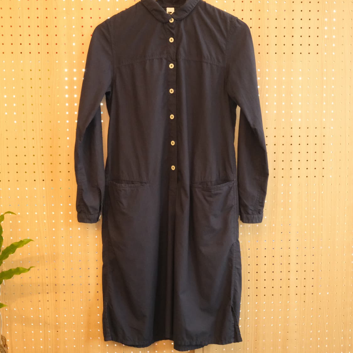 Mhl 네이비 미디원피스  상품이미지1