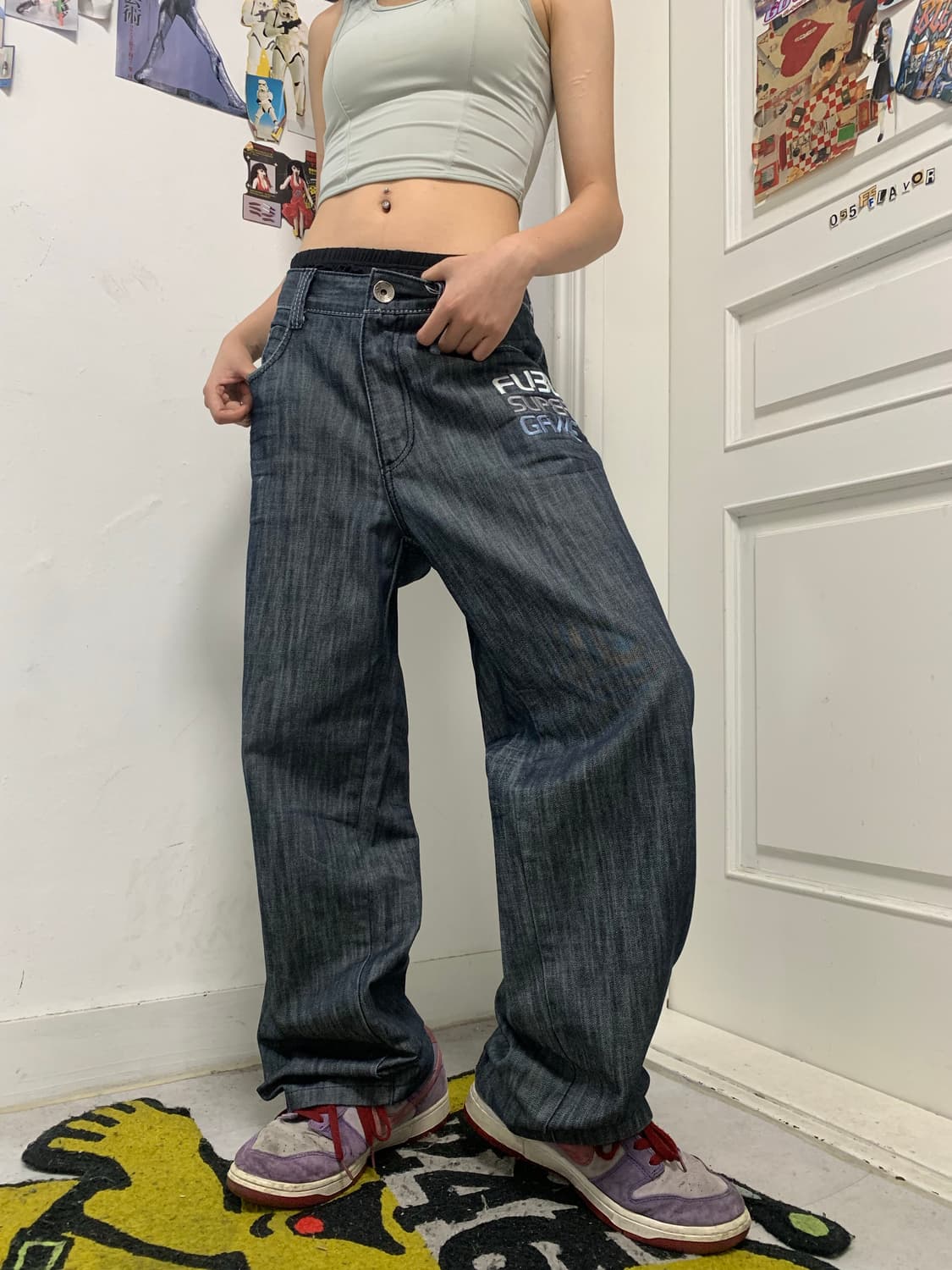 FUBU 올드스쿨 데님팬츠 상품이미지2