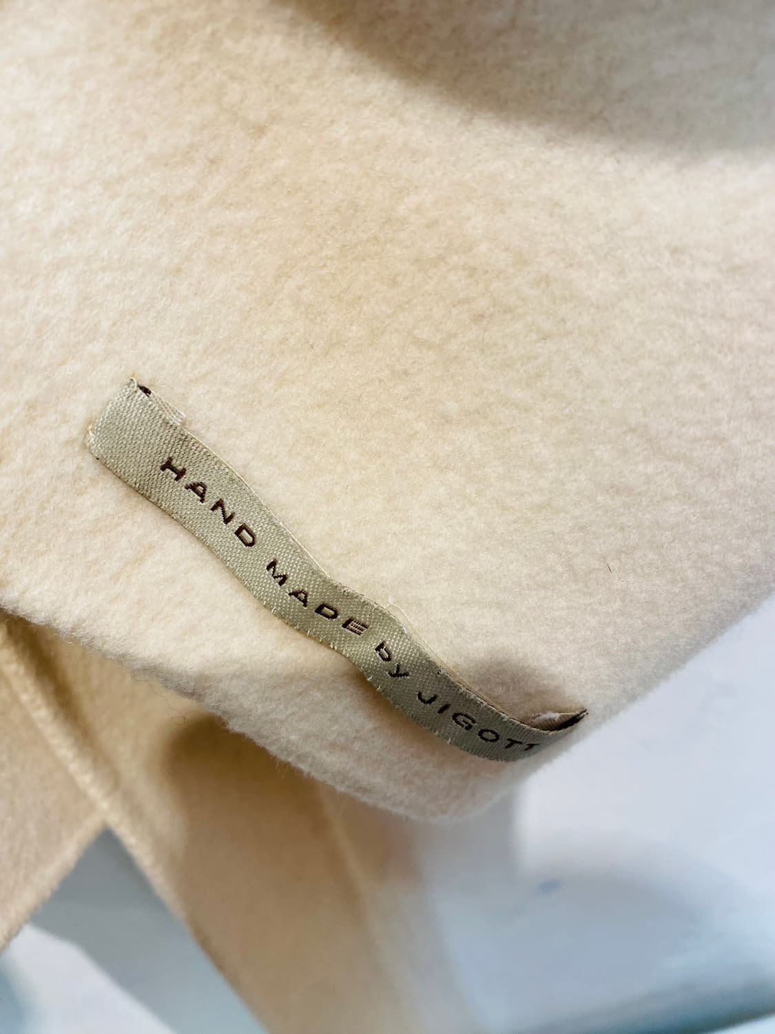 JIGOTT 지고트 핸드메이드 벨티드 자켓 상품이미지4