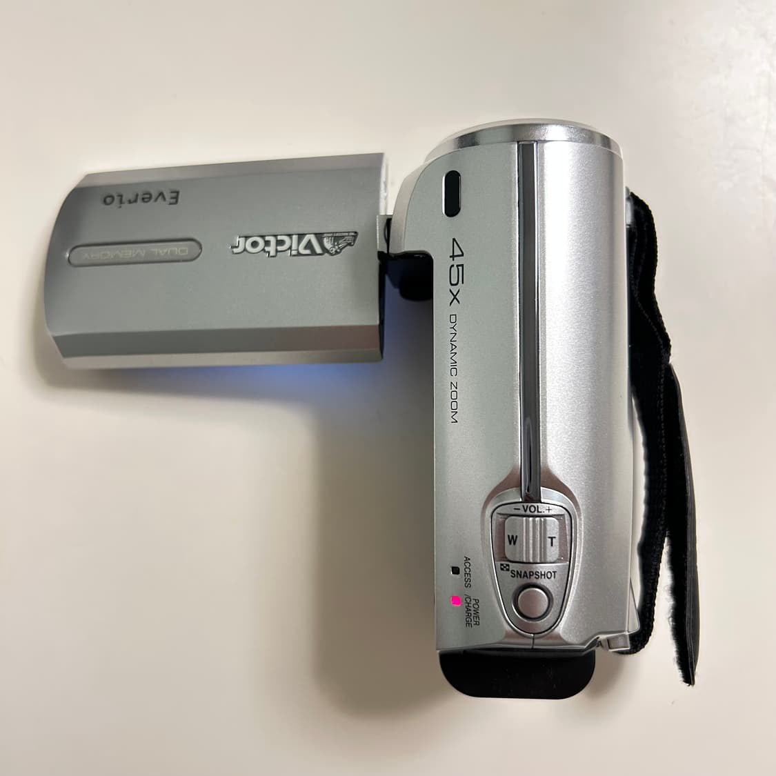 풀박) Jvc ms213 빈티지 캠코더 실버 희귀 상품이미지4