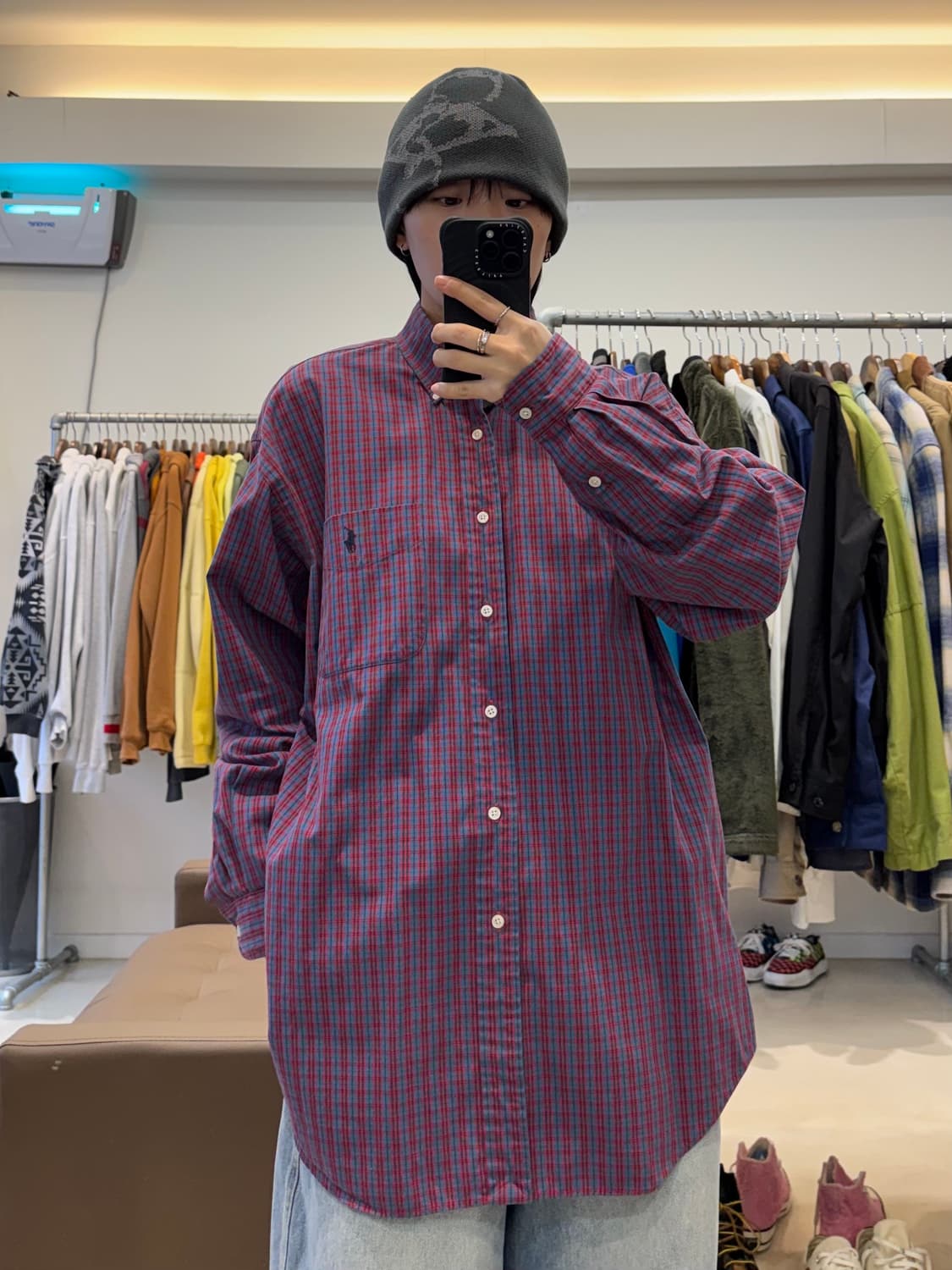 폴로 랄프로렌 체크 셔츠 상품이미지7