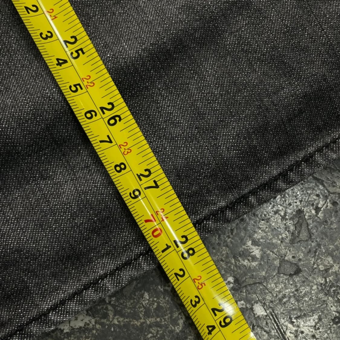 스튜디오 톰보이 흑청 데님 셔츠 상품이미지7