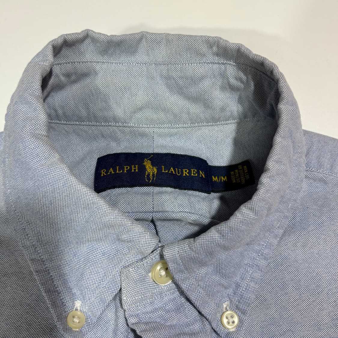 폴로랄프로렌 블루 옥스포드 셔츠 상품이미지3