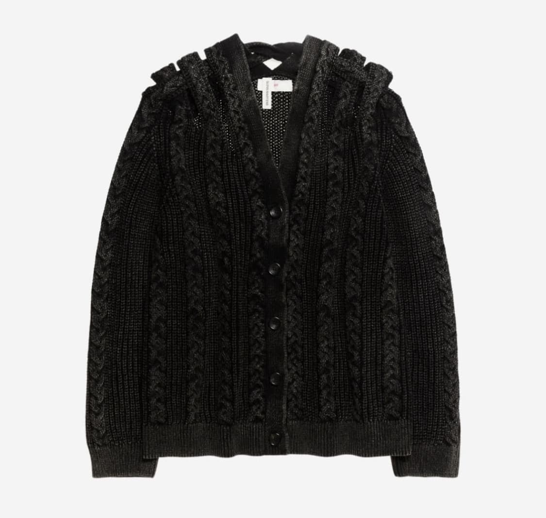 h&m 글렌마틴스 케이블 니트 가디건  S size 상품이미지1