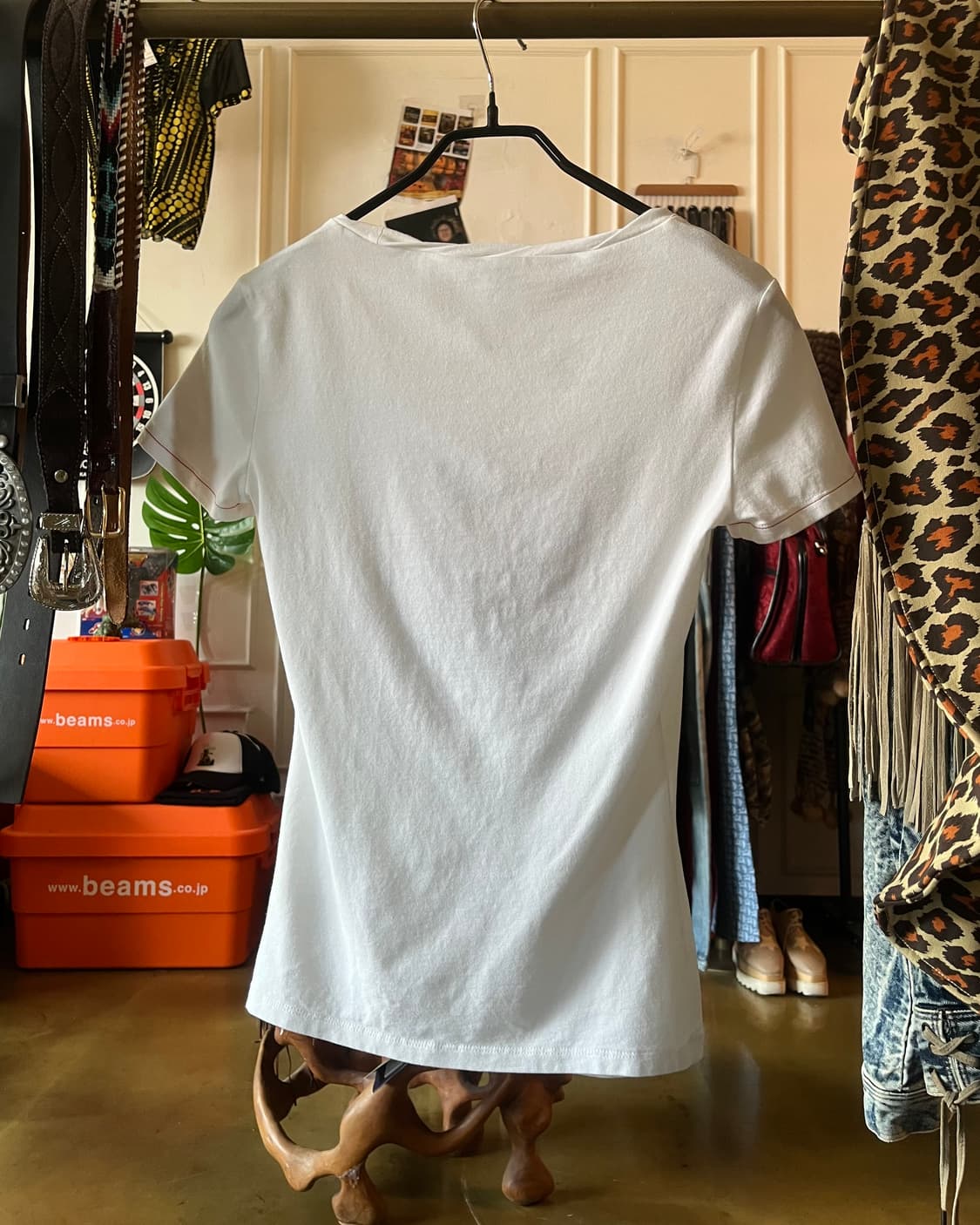 Armani Jeans 3D Spangle Apple Icon T 상품이미지7
