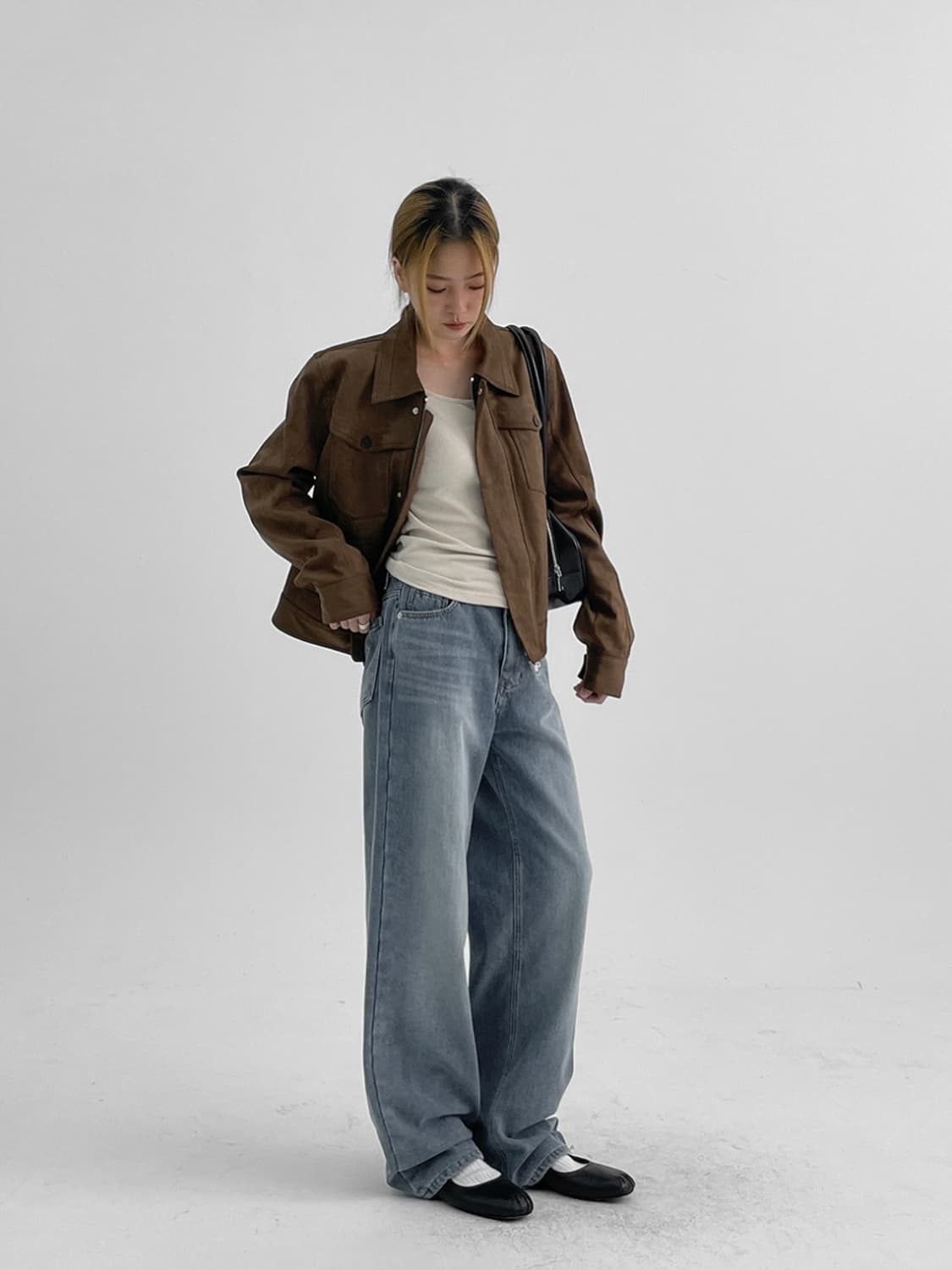  블랙업 캠프넛 웨스턴 스웨이드 자켓 상품이미지2