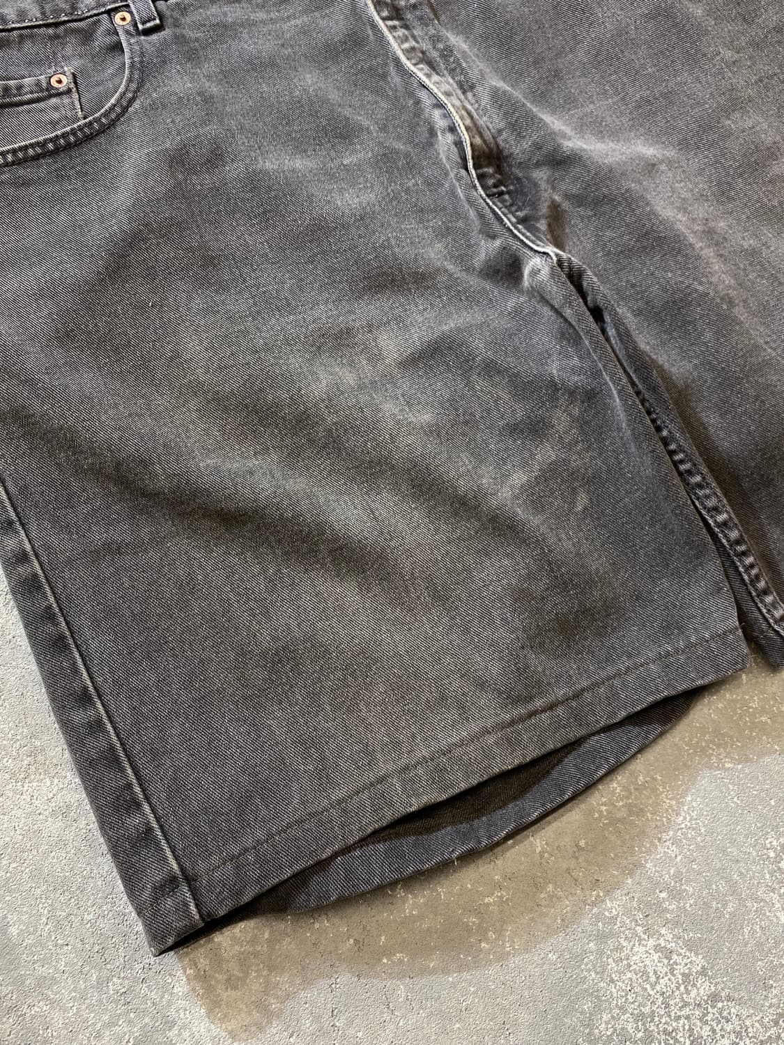 [42] 00s Levi's 560 리바이스 흑청 데님 쇼츠 상품이미지6