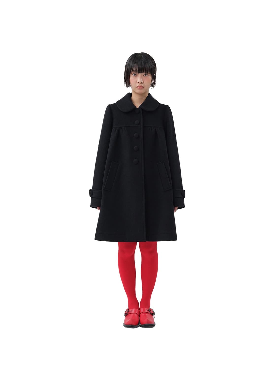 BOCBOK GIRL COAT (BLACK) 복복 걸코트 블랙 상품이미지1