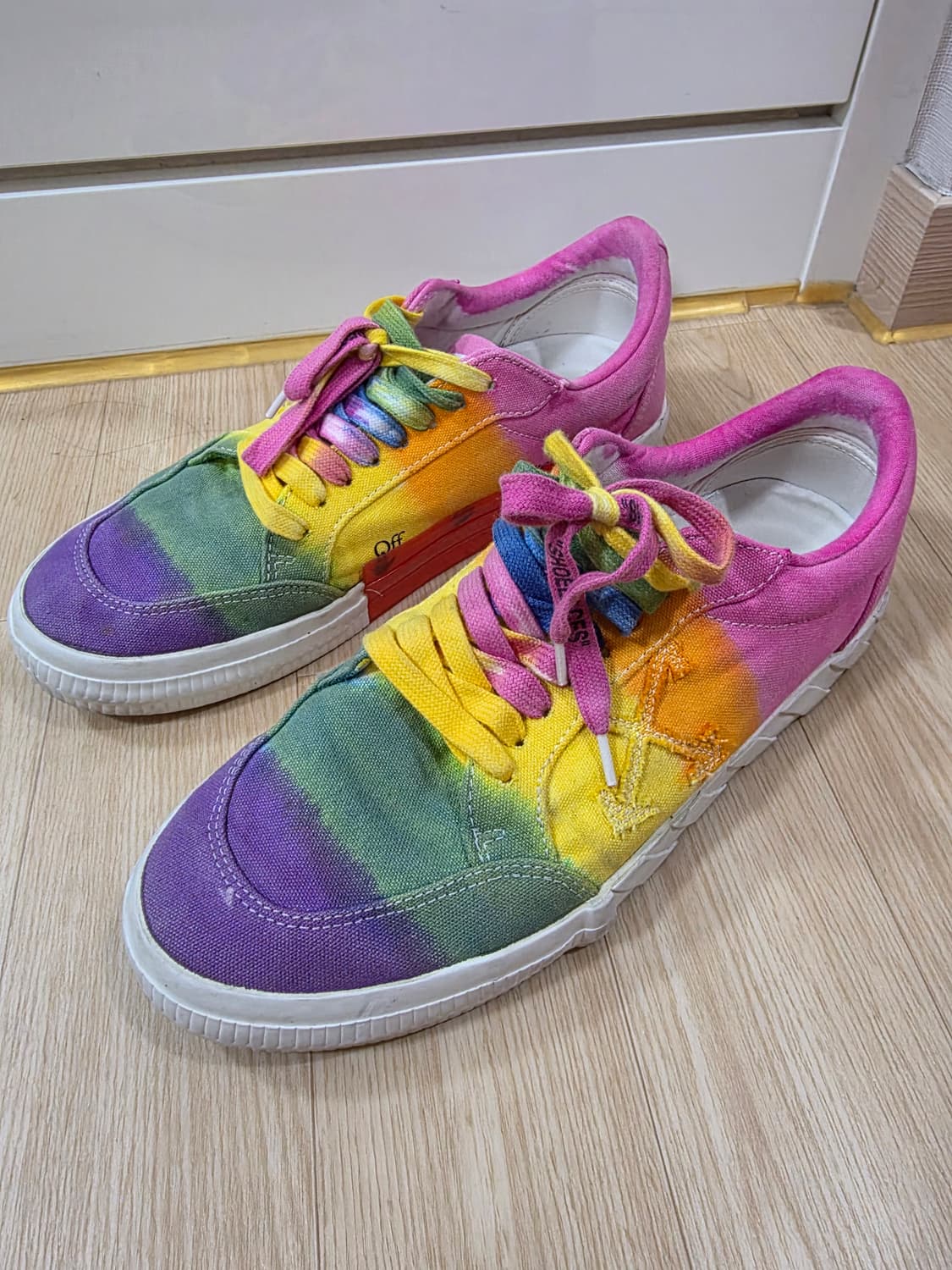 오프화이트 애로우 로우 벌크 스니커즈 운동화 43 (270) G08848 상품이미지1