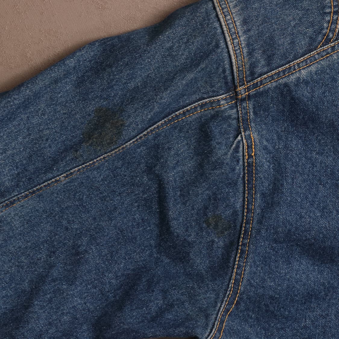 90's 일본빈티지 데님 블루종 봄버자켓 A1492 상품이미지3