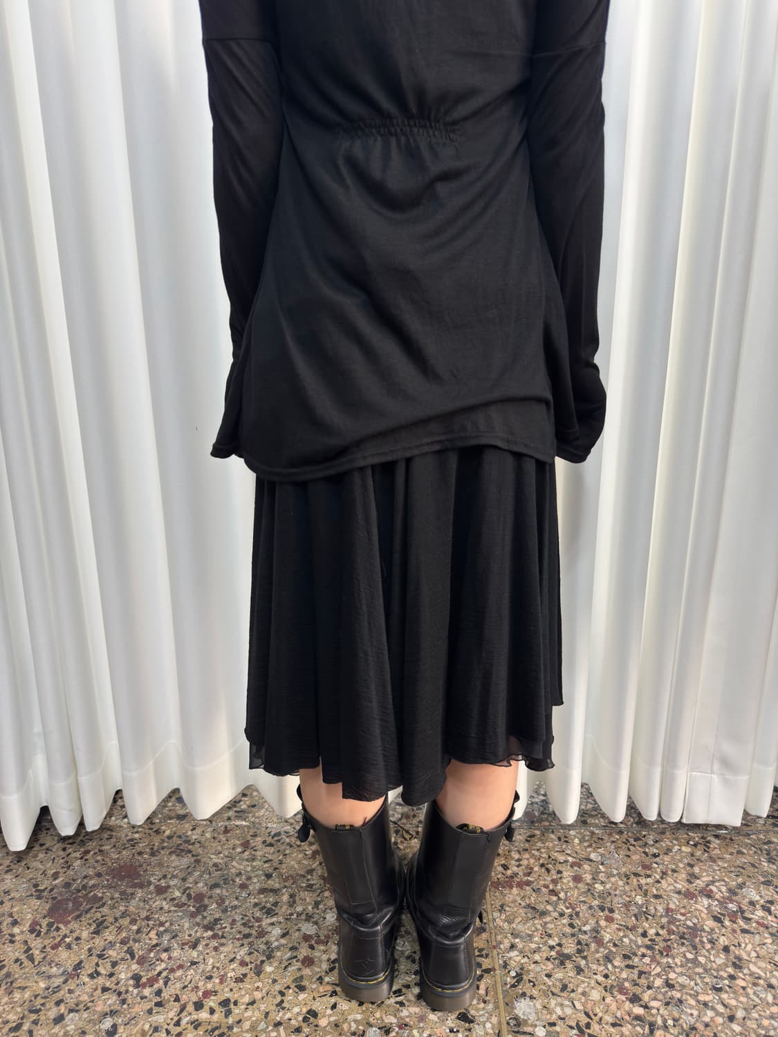 primo valore layered midi skirt 상품이미지7
