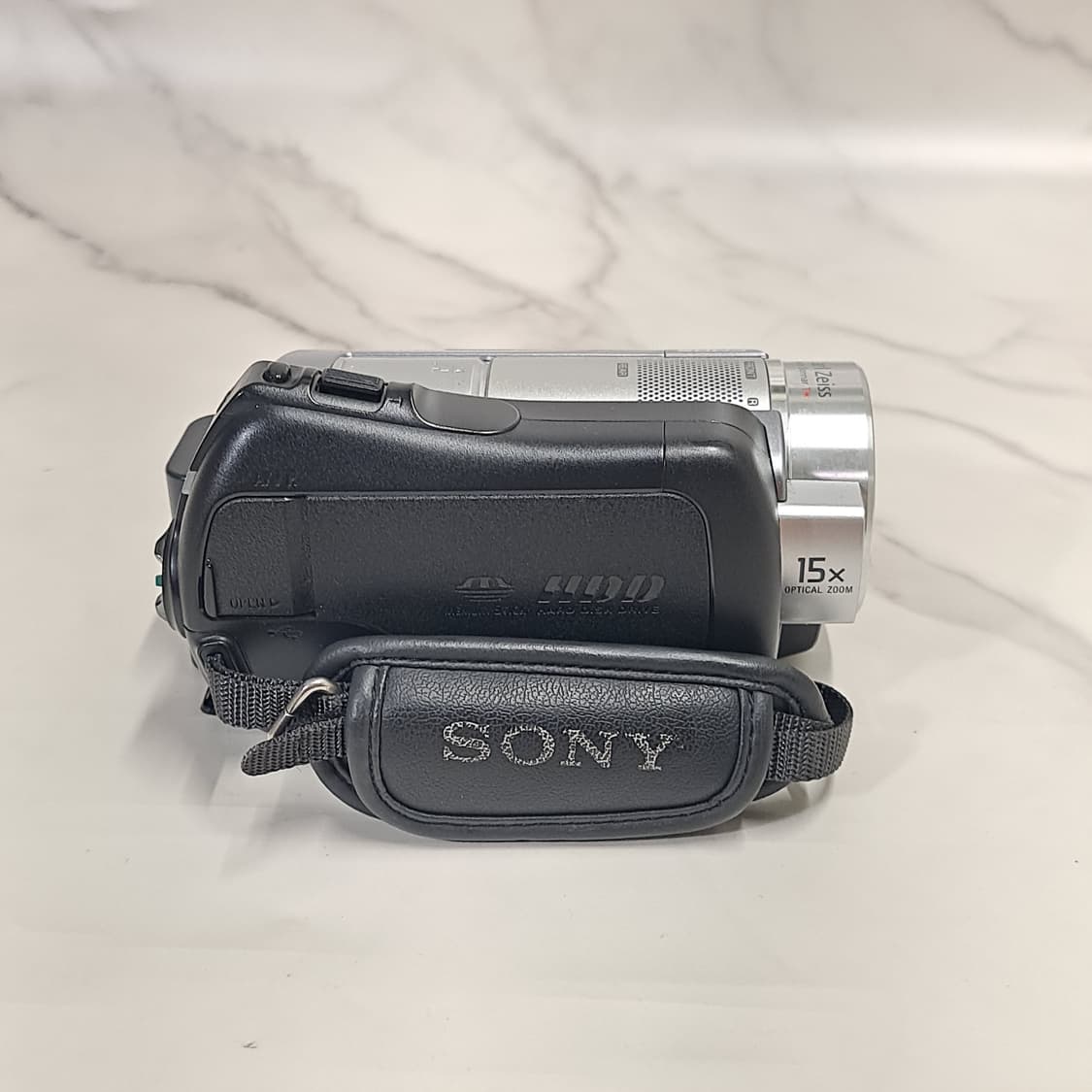 풀박스 소니 DCR-SR220 60Gb 내장 실버 빈티지 핸디캠 상품이미지5