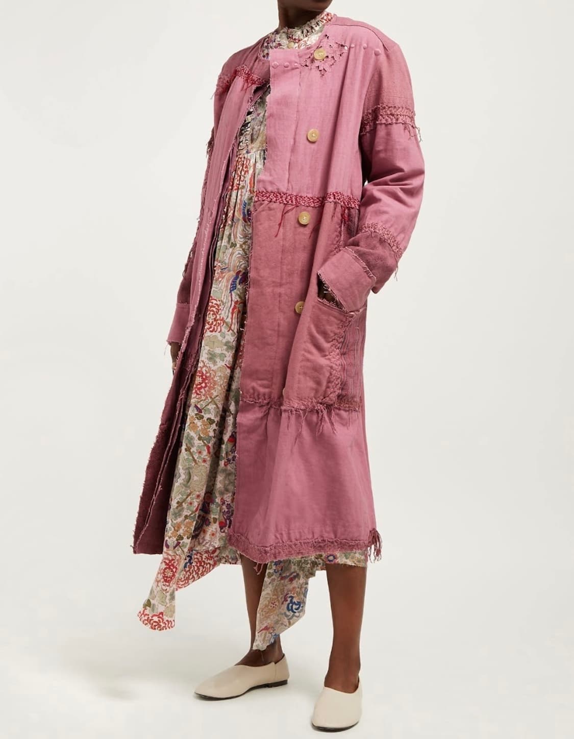 바이 왈리드 By Walid 자수 패치워크 코트 (새상품) 상품이미지1