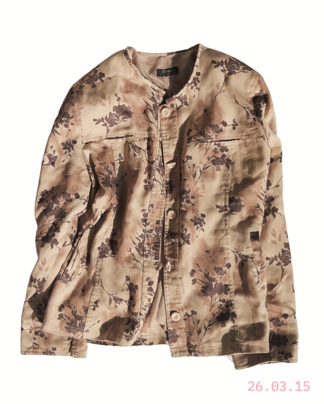 Floral Print Jacket 플로럴 자켓 상품이미지1
