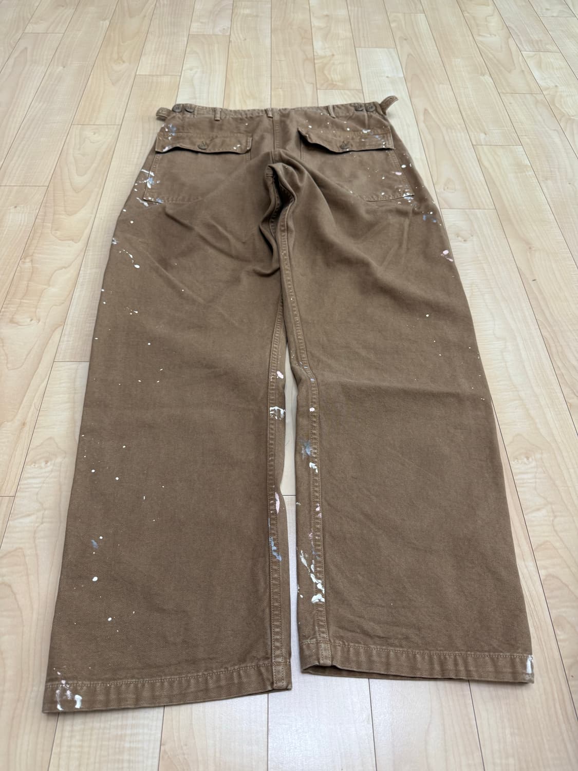 오어슬로우X시프트지 페인팅 퍼티그 팬츠 상품이미지4