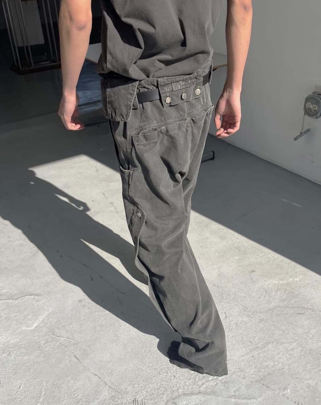 PLASTICPRODUCT MPa SINGLE WAIST 데님 바지 s 상품이미지1