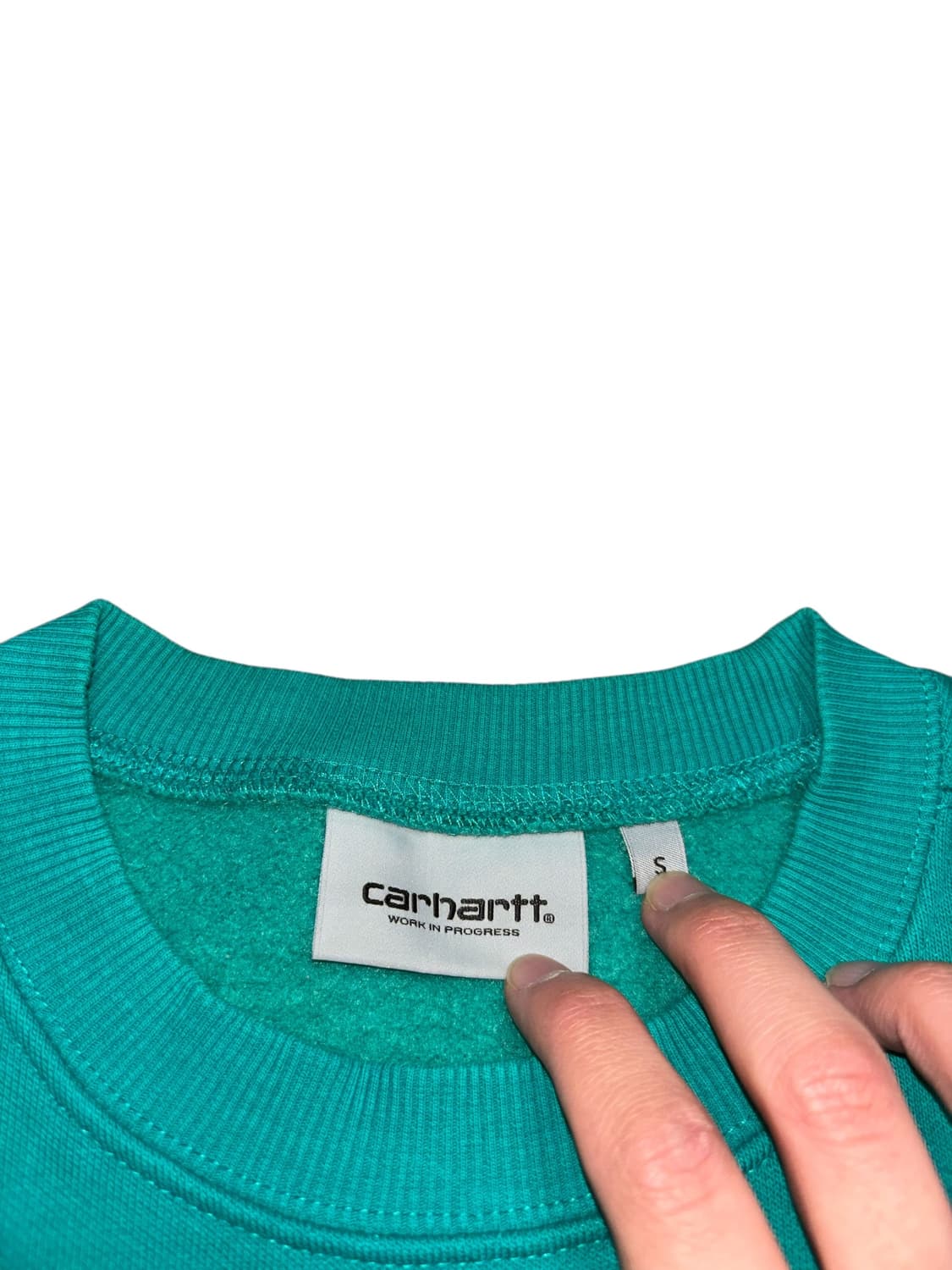 칼하트 wip 에메랄드 색상 맨투맨 스웻셔츠 상품이미지6